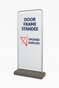Door frame standee