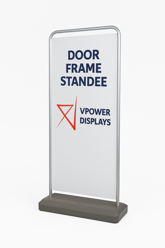 Door frame standee