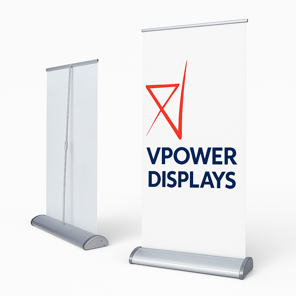 mini roll up standee